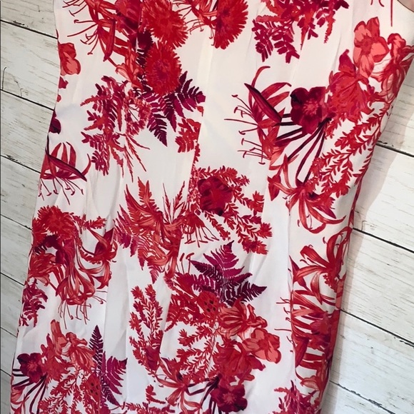 NWT Pink and White Floral print dress - Picture 6 of 6